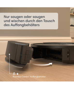IROBOT Roomba Combo j5+ (j5578) Saugroboter