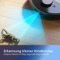 PHILIPS XU7000/01 HomeRun 7000 Series Aqua mit Wischfunktion und App connection, Hindernissenerkennung, Saugroboter