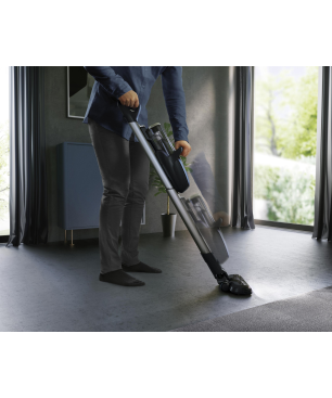 AEG FX9 Akku Staubsauger, Indigo Blue metallic hand vacuum cleaner, Akkubetrieb, 36 Volt