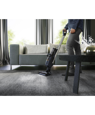 AEG FX9 Akku Staubsauger, Indigo Blue metallic hand vacuum cleaner, Akkubetrieb, 36 Volt