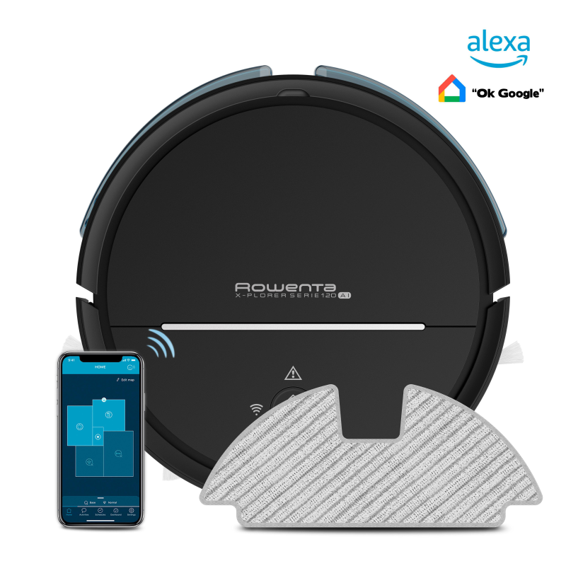 ROWENTA RR7865 X-Plorer Serie 120 AI Animal & Allergy Saugroboter