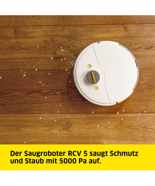KÄRCHER Saugroboter mit Wischfunktion RCV 5 Wisch- und Saugroboter