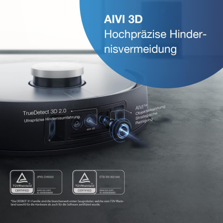 ECOVACS DEEBOT X1 PLUS Saugroboter