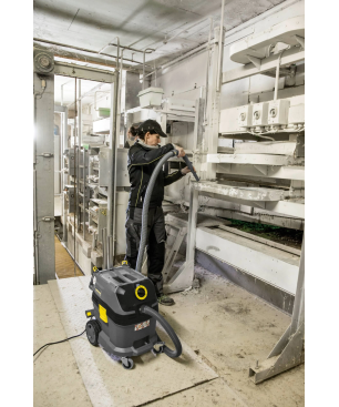 KARCHER NT 30/1 Ap Te L Schwarz, Grau, Gelb 30 L 1380 W Staubsauger, maximale Leistung: 1380 Watt, Grey)