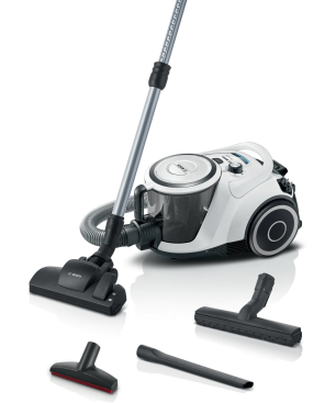 BOSCH BGC 41 XALL Staubsauger, maximale Leistung: 750 Watt, Weiß)