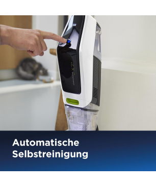 BISSELL 3401N CROSSWAVE X7 PLUS CORDLESS SELECT Nass-/Trockensauger, Schwarz/Weiß/Transparent
