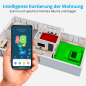 MEDION X50 SW Saug- & Wischroboter, Absaugstation, Lasernavigation, 8.000 Pa, Sprach- & App-Steuerung Saugroboter