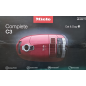 MIELE Complete C3 Cat & Dog Bodenstaubsauger mit Beutel, maximale Leistung: 890 Watt, rot)