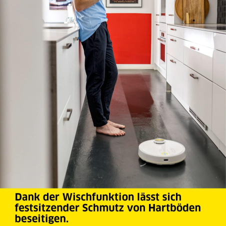 KÄRCHER Saugroboter mit Wischfunktion RCV 3 Wisch- und Saugroboter