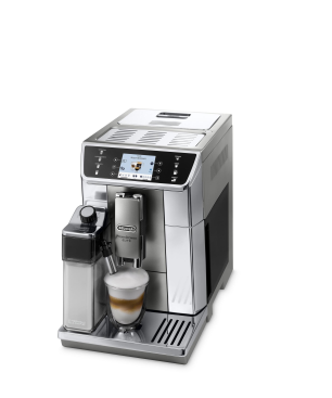 DELONGHI ECAM 656.55 MS PRIMA DONNA ELITE EDELSTAHL/SILBER Kaffeevollautomat Edelstahl/Silber