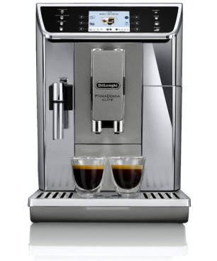 DELONGHI ECAM 656.55 MS PRIMA DONNA ELITE EDELSTAHL/SILBER Kaffeevollautomat Edelstahl/Silber