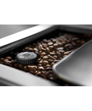 DELONGHI ECAM 656.55 MS PRIMA DONNA ELITE EDELSTAHL/SILBER Kaffeevollautomat Edelstahl/Silber