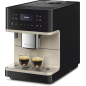 MIELE CM 6360 MilkPerfection Kaffeevollautomat Obsidianschwarz/CleanSteelMetallic