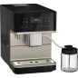 MIELE CM 6360 MilkPerfection Kaffeevollautomat Obsidianschwarz/CleanSteelMetallic