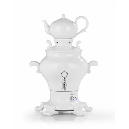 BEEM Odette Blanc Samowar, Teeautomat, Teemaschine (1800 Watt, )