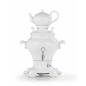 BEEM Odette Blanc Samowar, Teeautomat, Teemaschine (1800 Watt, )
