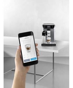 DELONGHI PrimaDonna Class ECAM550.65.MS Kaffeevollautomat Silber