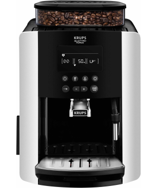 KRUPS EA8178 Arabica Display Quattro Force Kaffeevollautomat Schwarz/Carbon-Optik