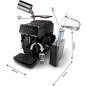 PHILIPS EP 2220/10 2200 PANARELLO SW Kaffeevollautomat Schwarz