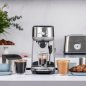SAGE APPLIANCES SES450BSS4EEU1 THE BAMBINO EDELSTAHL Espressomaschine Gebürsteter Edelstahl