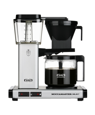 MOCCAMASTER KBG Select Filterkaffeemaschine Matt Silver