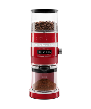 KITCHENAID 5KCG8433EER EMPIRE ROT Kaffeemühle Empire Rot (150 Watt, Edelstahl-Mahlkegel)