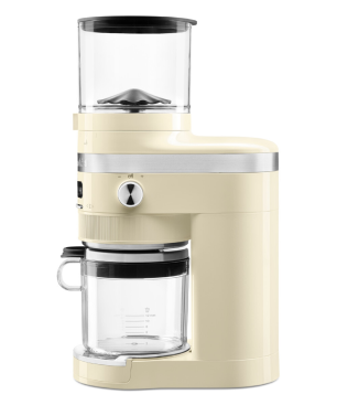 KITCHENAID 5KCG8433EAC ARTISAN CREME Kaffeemühle Creme (150 Watt, Edelstahl-Mahlkegel)