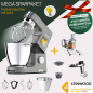 KENWOOD Titanium Chef Patissier XL KWL90.594SI Küchenmaschine Silber (Rührschüsselkapazität: 7 Liter, 1400 Watt) KENWOOD Titanium Chef Patissier XL KWL90.594SI Küchenmaschine Silber (Rührschüsselkapazität: 7 Liter, 1400 Watt)