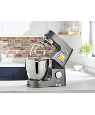 KENWOOD Titanium Chef Patissier XL KWL90.594SI Küchenmaschine Silber (Rührschüsselkapazität: 7 Liter, 1400 Watt)
