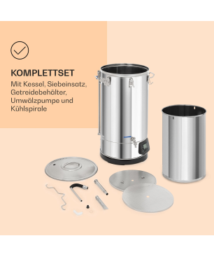 KLARSTEIN Mundschenk Maischekessel
