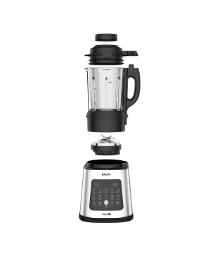 KRUPS KB835D Perfect Mix Cook Standmixer Silber/Schwarz (1400 Watt, 1.75 Liter)
