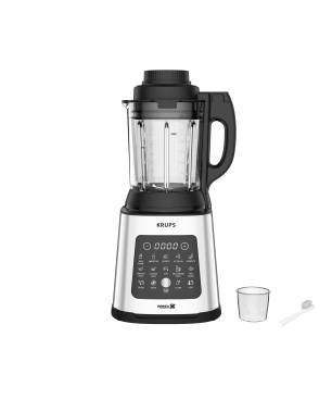 KRUPS KB835D Perfect Mix Cook Standmixer Silber/Schwarz (1400 Watt, 1.75 Liter)