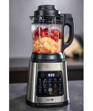 KRUPS KB835D Perfect Mix Cook Standmixer Silber/Schwarz (1400 Watt, 1.75 Liter)