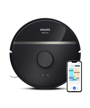 PHILIPS XU3000/01 HomeRun 3000 Series Aqua mit Wischfunktion und App connection Saugroboter
