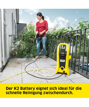 KÄRCHER K 2 Battery Set Hochdruckreiniger, Gelb