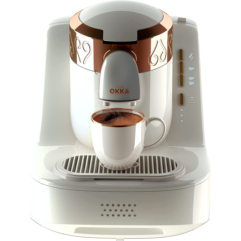 ARZUM 710W Kaffeekanne Kaffeemaschine Weiß