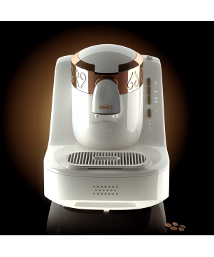 ARZUM 710W Kaffeekanne Kaffeemaschine Weiß