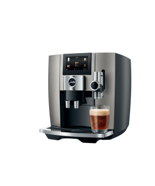 JURA 15471 J8 MIDNIGHT SILVER Kaffeevollautomat Midnight Silver