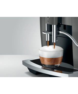 JURA E6 (EC) Kaffeevollautomat Dark Inox