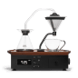 BARISIEUR Designer Tee Kaffee mit Timer und Weckfunktion Kaffeemaschine schwarz