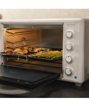 CECOTEC Bake&Toast 890 Gyro Toaster Weiß (2200 Watt, Schlitze: 0)