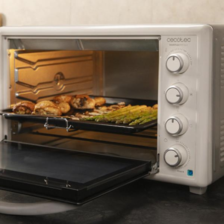 CECOTEC Bake&Toast 890 Gyro Toaster Weiß (2200 Watt, Schlitze: 0)