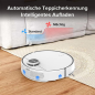 REDROAD G10 Saugroboter Staubsauger Roboter mit Absaugstation Sonic-Wischfunktion 2800Pa Saugroboter