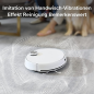 REDROAD G10 Saugroboter Staubsauger Roboter mit Absaugstation Sonic-Wischfunktion 2800Pa Saugroboter