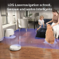 REDROAD G10 Saugroboter Staubsauger Roboter mit Absaugstation Sonic-Wischfunktion 2800Pa Saugroboter