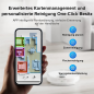 REDROAD G10 Saugroboter Staubsauger Roboter mit Absaugstation Sonic-Wischfunktion 2800Pa Saugroboter