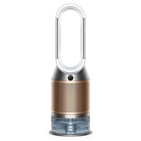DYSON Purifier Humidify+Cool Formaldehyde - PH04 Luftreiniger, Luftbefeuchter und Ventilator Weiß/Gold (40 Watt, Raumgröße: 81
