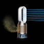 DYSON Purifier Humidify+Cool Formaldehyde - PH04 Luftreiniger, Luftbefeuchter und Ventilator Weiß/Gold (40 Watt, Raumgröße: 81