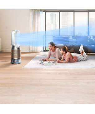 DYSON Purifier Humidify+Cool Formaldehyde - PH04 Luftreiniger, Luftbefeuchter und Ventilator Weiß/Gold (40 Watt, Raumgröße: 81