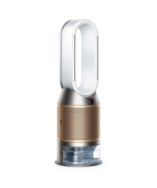 DYSON Purifier Humidify+Cool Formaldehyde - PH04 Luftreiniger, Luftbefeuchter und Ventilator Weiß/Gold (40 Watt, Raumgröße: 81